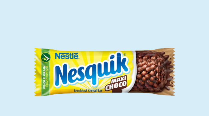 Σοκολατένια μπάρα δημητριακών Nesquik