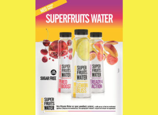 Superfruits Water: Νέο βιταμινούχο νερό σε 3 γεύσεις