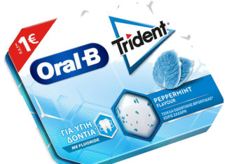 Τσίκλα Trident Oral-B χωρίς ζάχαρη